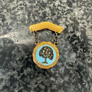 10kt Gold plated PTA pin
